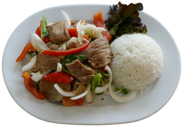 Bò xào rau