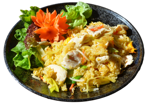 Cơm rang gà