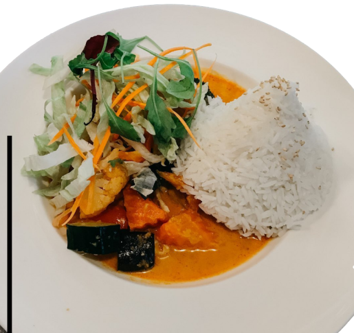Gemüse cà ri (vegetarisch)